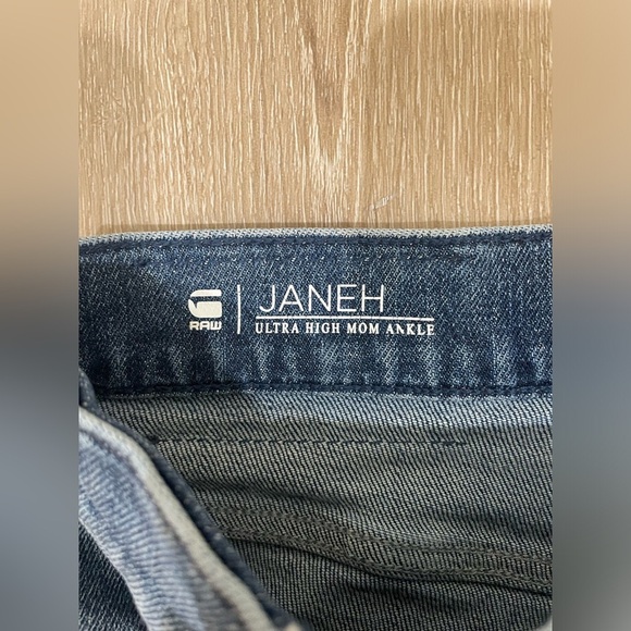 G-Star Raw Janeh Ultra High Mom Ankle Jeans Size 28 - Picture 10 of 13